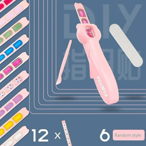 اسباب بازی ست آرایشی و استمپر ناخن کودک Nail Art Kit Princess_اسباب بازی اکسسوری